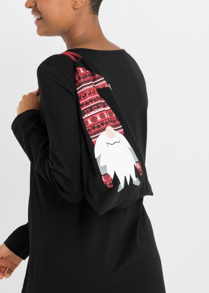 Nachthemd mit Geschenktasche