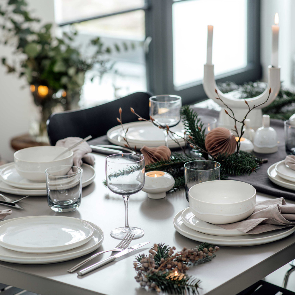 like. by Villeroy & Boch Bougeoir en forme de U Winter Glow Bougeoir