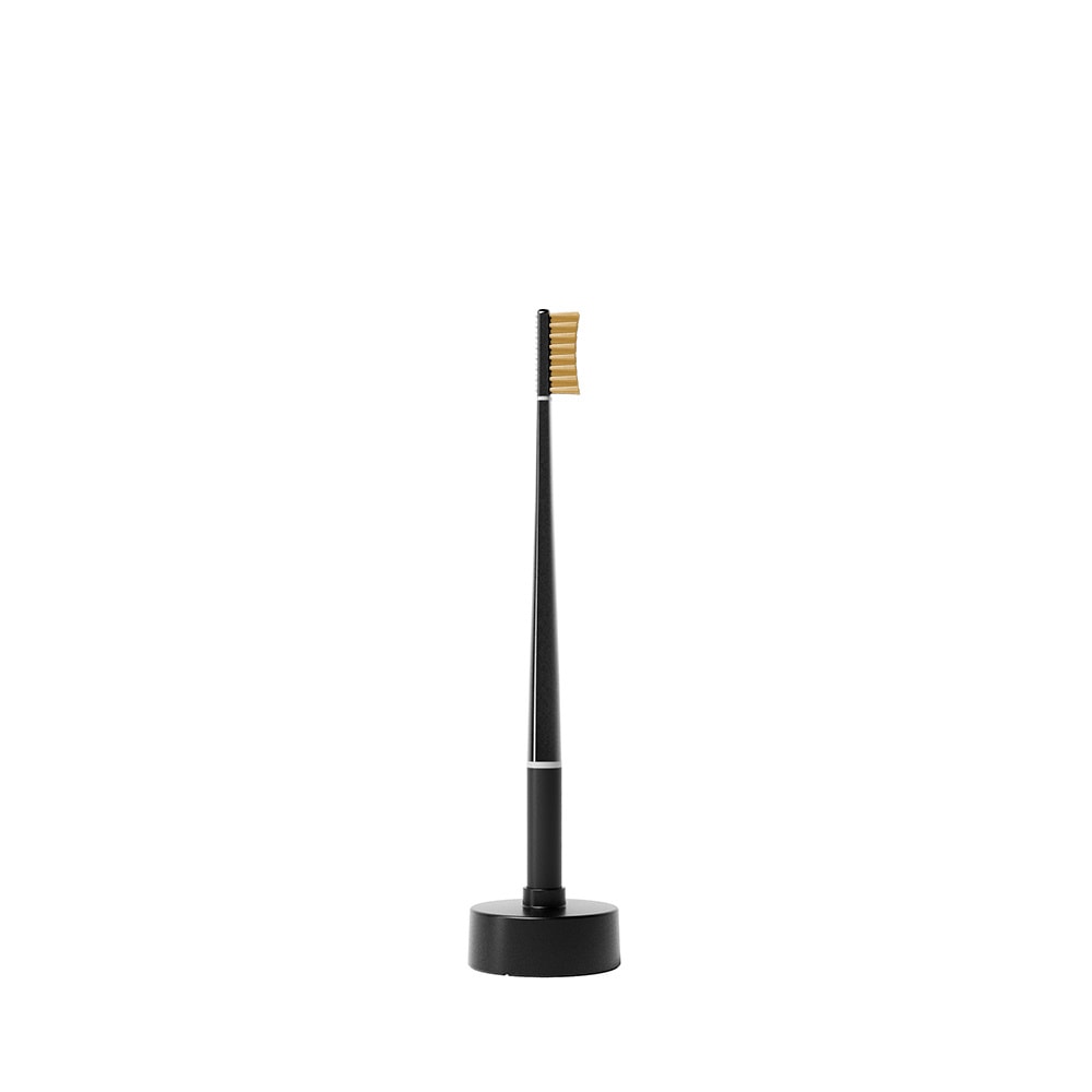 piuma Piuma Brush + Base VITAMIN C Perfect Black Brosse à dents + support