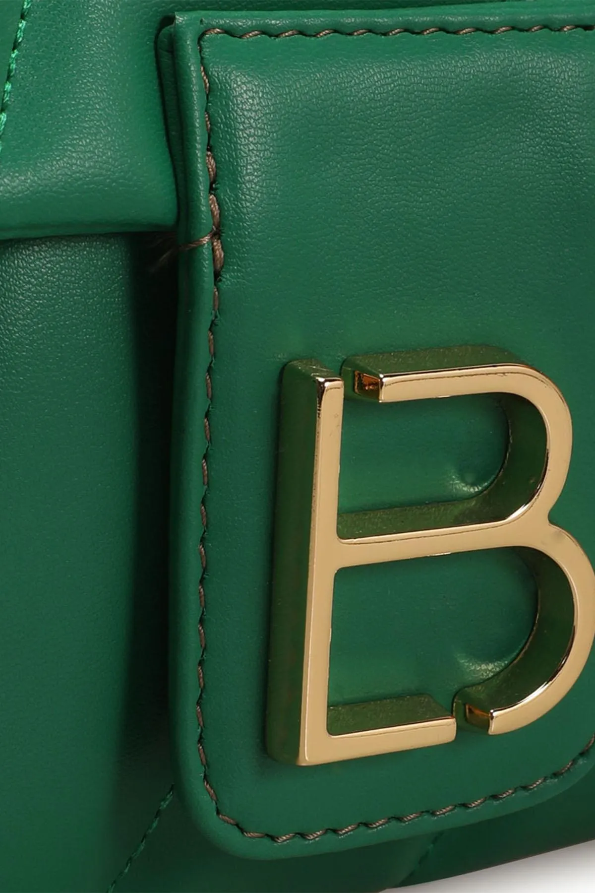 Lucky Bees  Gemusterte Damen Hand- und Schultertasche mit Kettenriemen