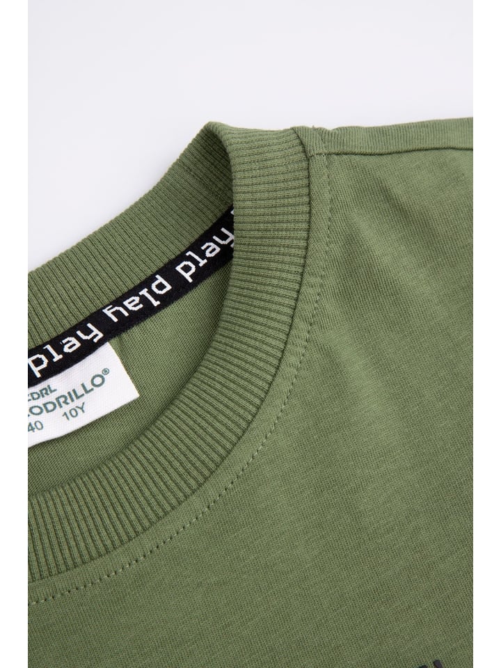 Coccodrillo T-Shirt mit kurzen Ärmeln in khaki günstig kaufen