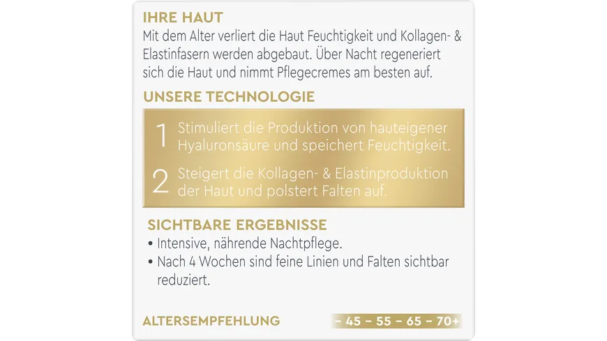 DIADERMINE Age Supreme Nachtpflege Falten Expert 3D 50 ml