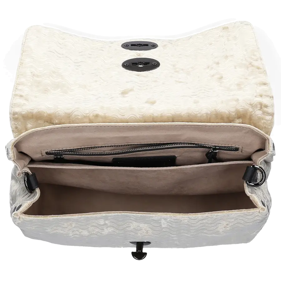 Zanellato - Handtasche POSTINA S Samt - beige