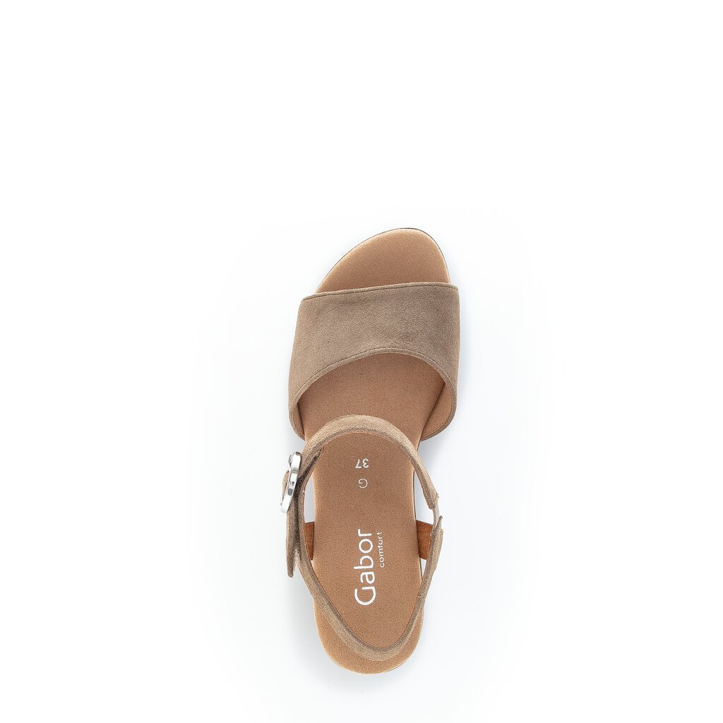 Gabor comfort Plateau Sandale braun