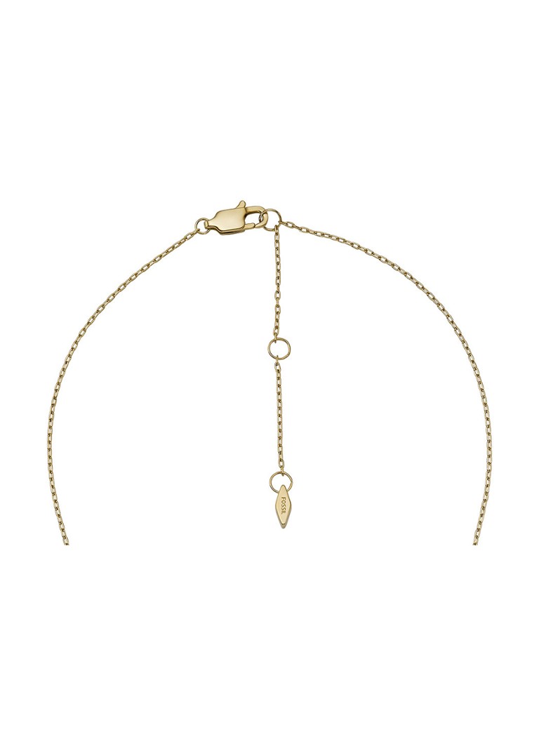 Collana Fossil Sadie con pietra di vetro JF04544710