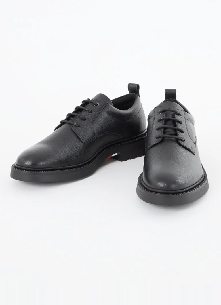 Tommy Hilfiger  Veterschoen van leer