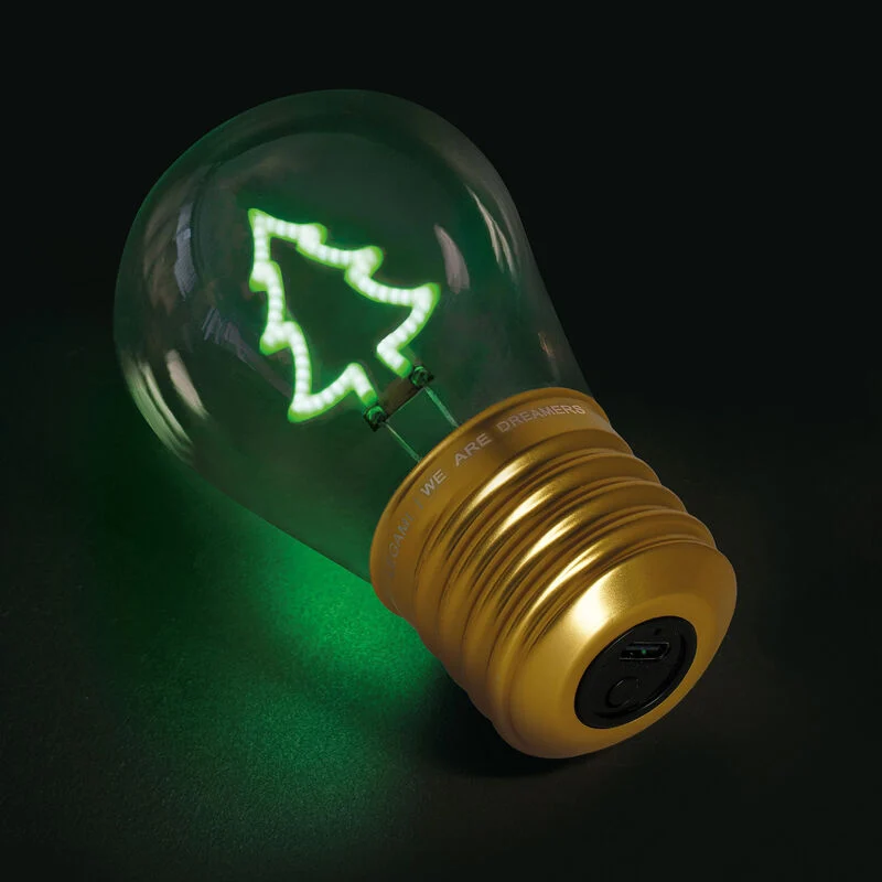Stolová lampa v tvare žiarovky - Bulb Fiction