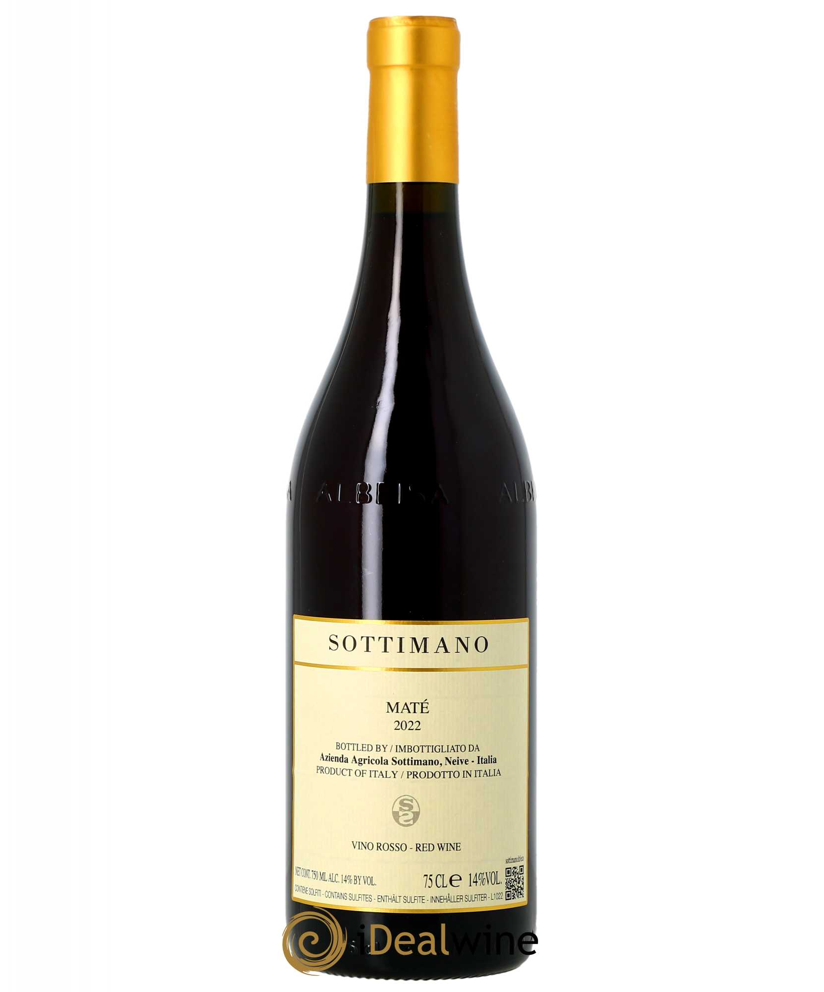 Piémont Maté Sottimano  2022 - Lot de 1 Bouteille