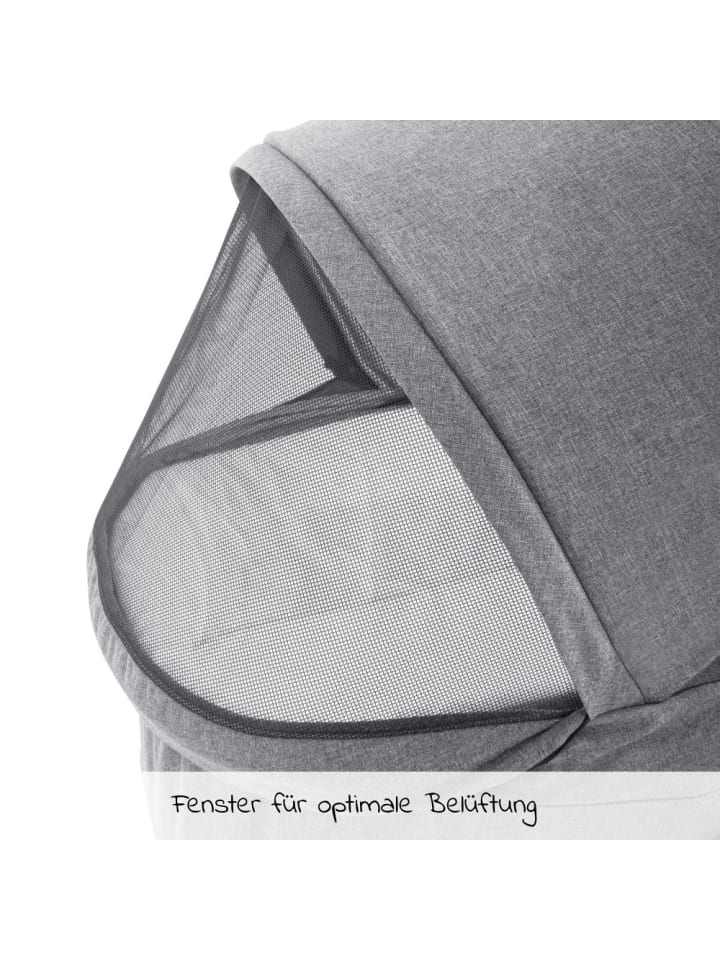 Hauck Babywanne für Buggy Colibri - Melange Grey in grau,schwarz günstig kaufen onesize