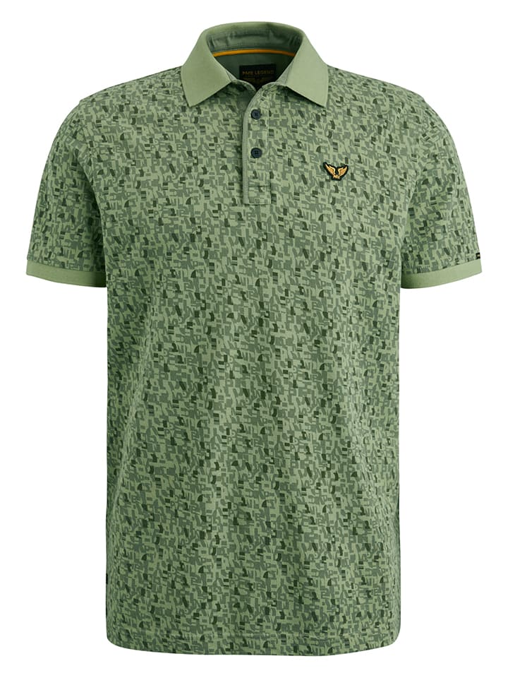 PME Legend Poloshirt in Grün günstig kaufen