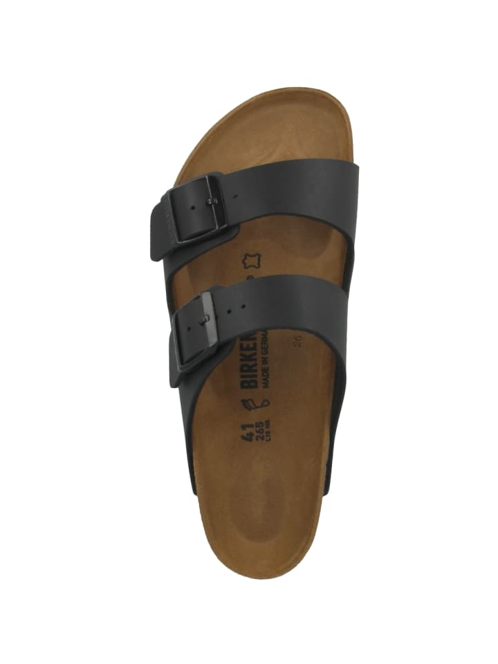 Birkenstock Sandale Arizona Birko-Flor normal in schwarz günstig kaufen