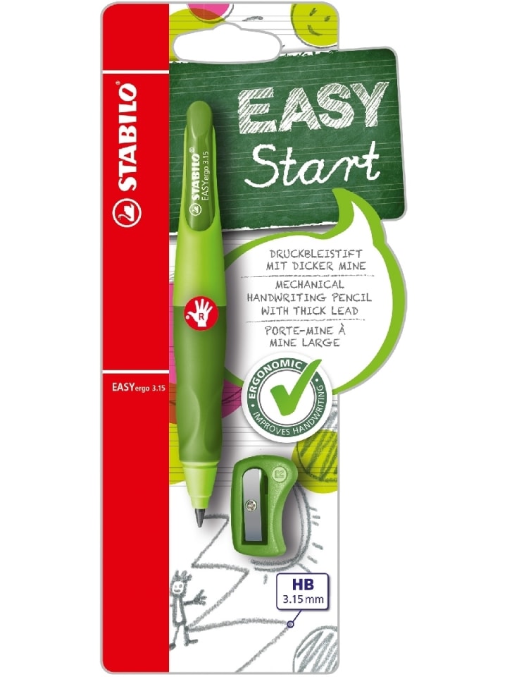 STABILO Druckbleistift Easyergo zum Schreibenlernen 3.15 hellgrün/dunkelgrün günstig kaufen onesize
