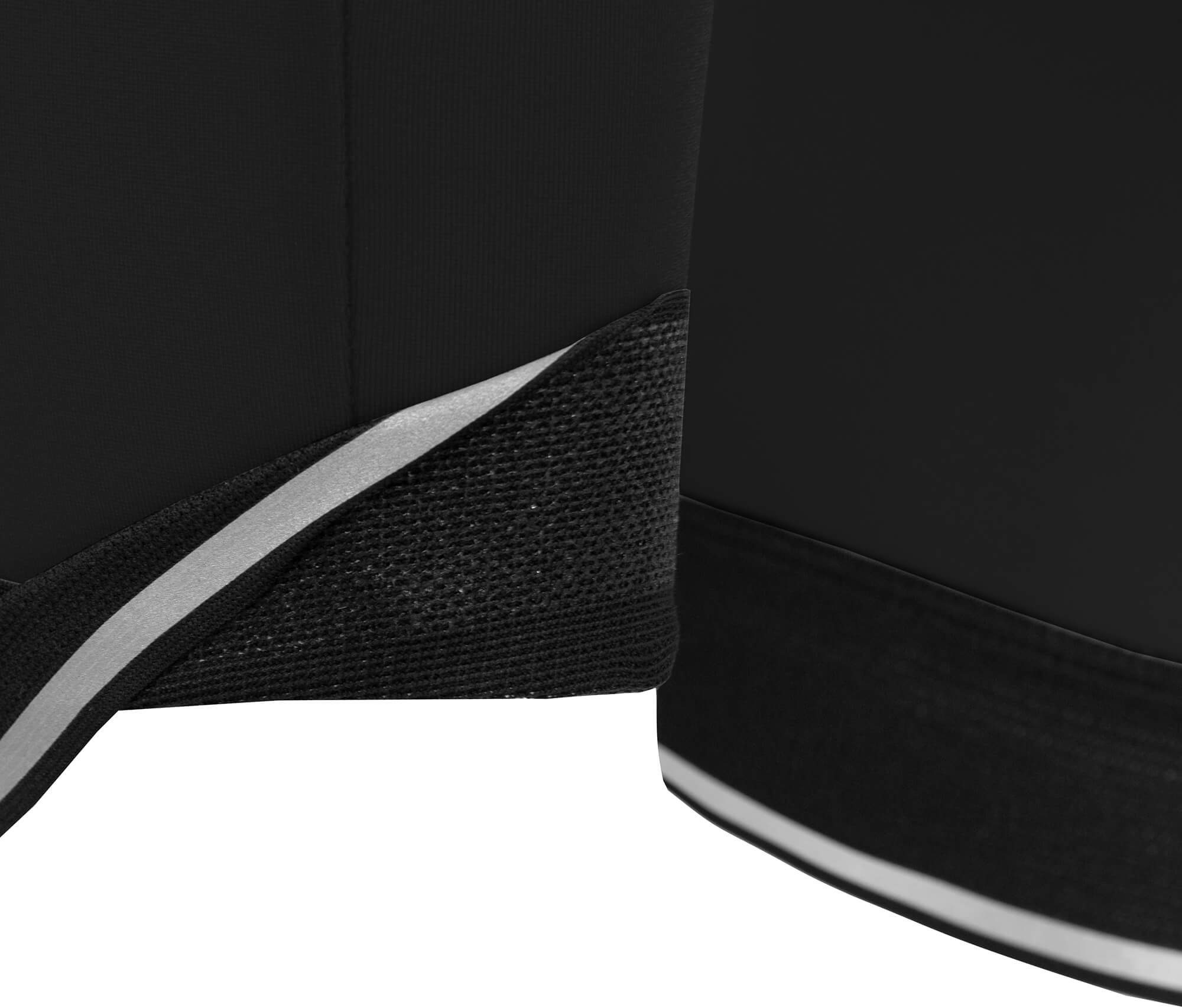 Bergson Fahrradhose SUNDRA COMFORT Capri (mit Sitzpolster) Damen 3/4 Radhose, bielastisch, tight, Normalgrößen, schwarz
