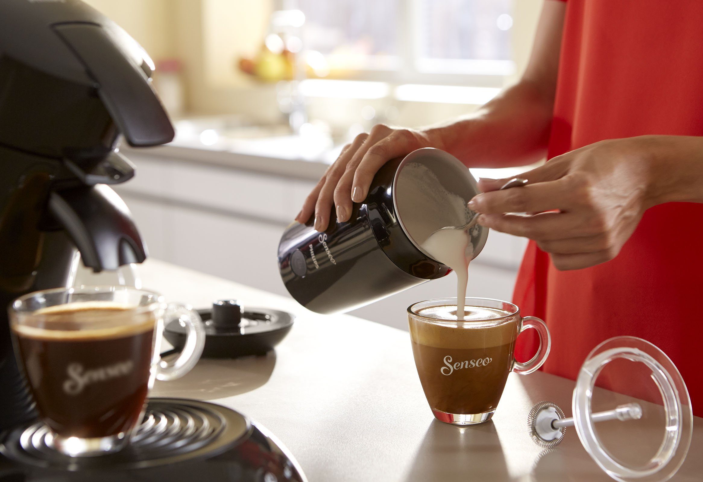 Philips Senseo Milchaufschäumer Milk Twister CA6500/60, 500 W