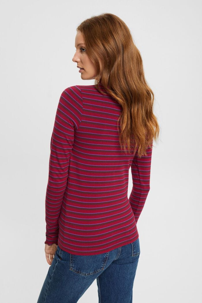 Longsleeve in Streifenoptik