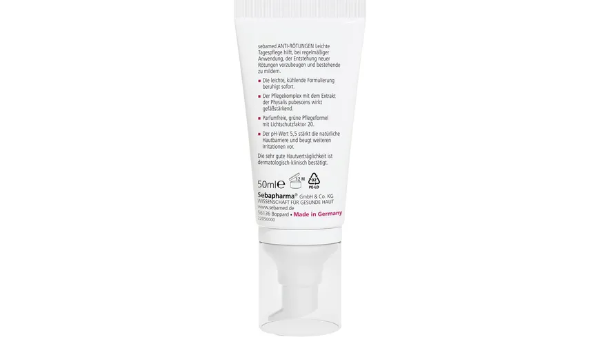 Sebamed Anti-Rötungen Tagespflege 50 ml