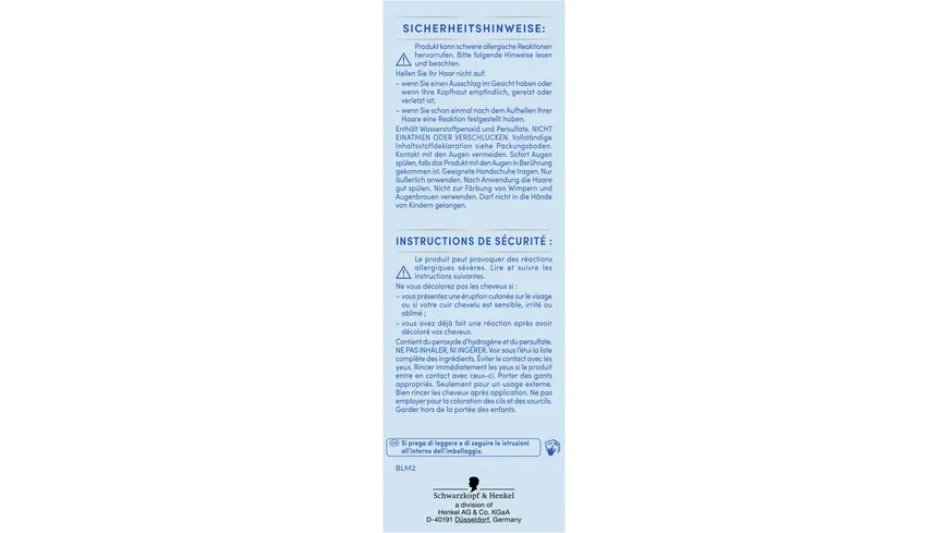 BLONDE Super Strähnchen M1 - Stufe 3