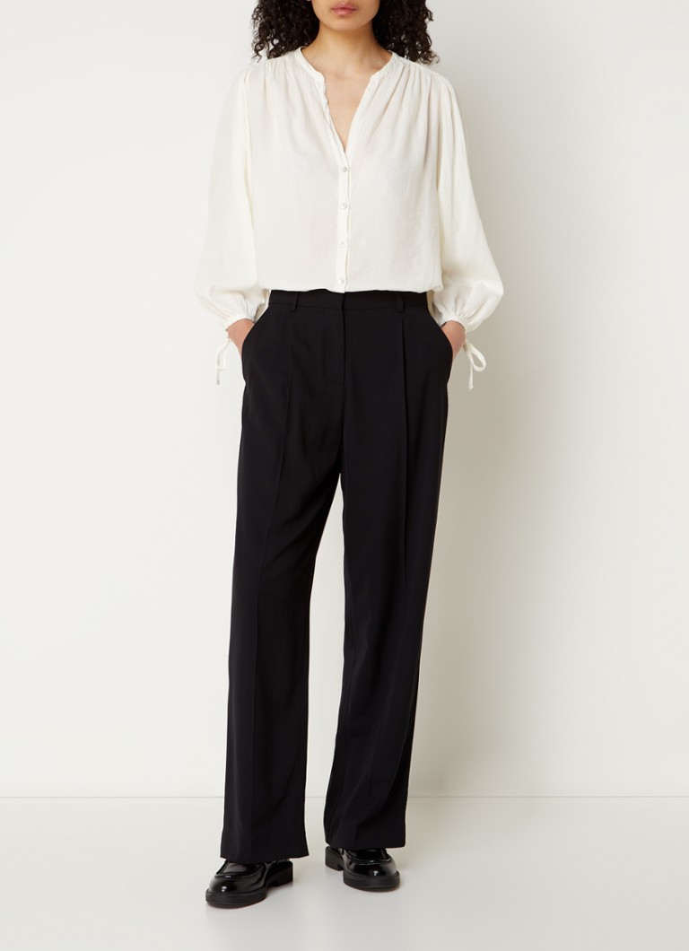 ba&sh Tara blouse with V-neck