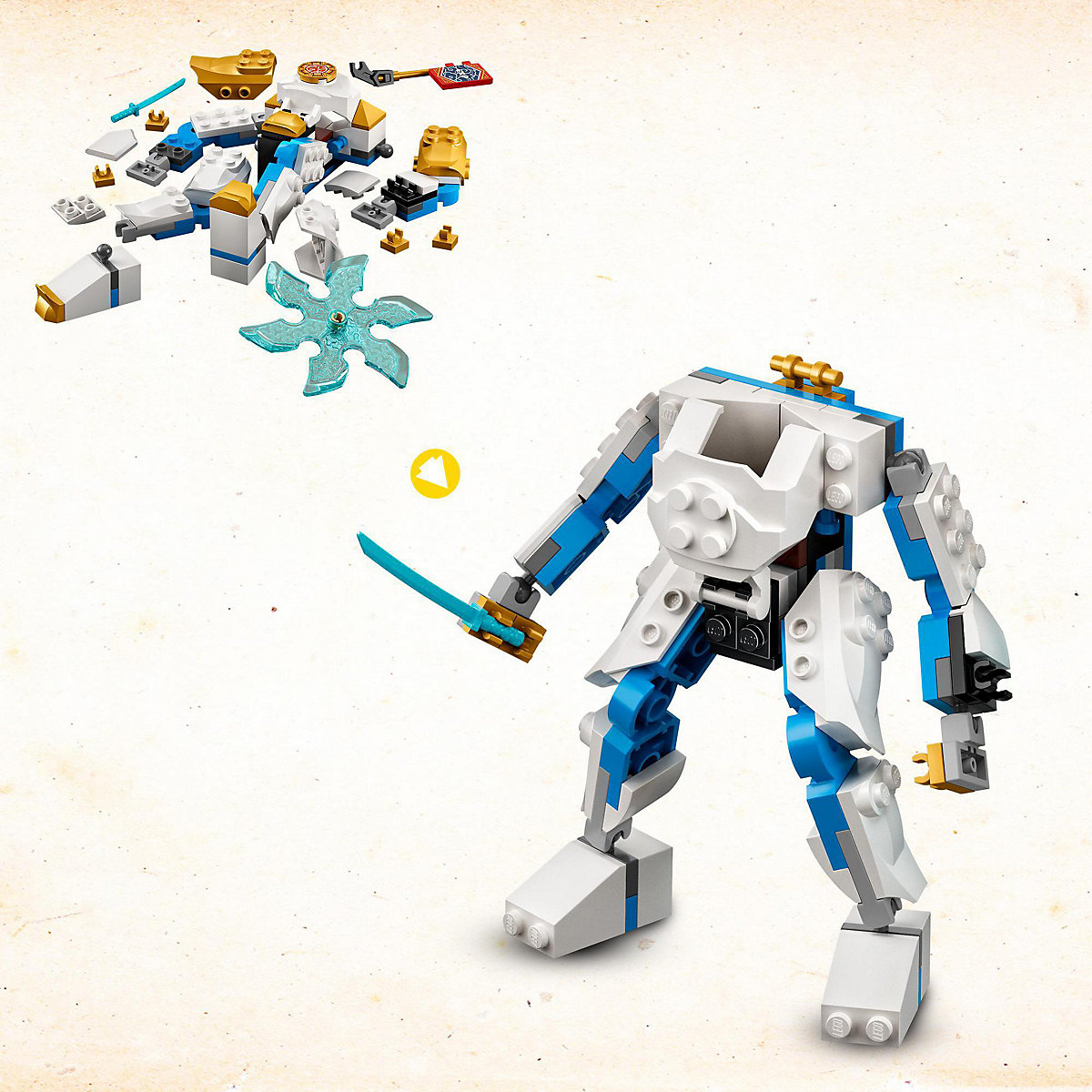 LEGO® Ninjago 71761 Zanes Power-Up-Mech EVO