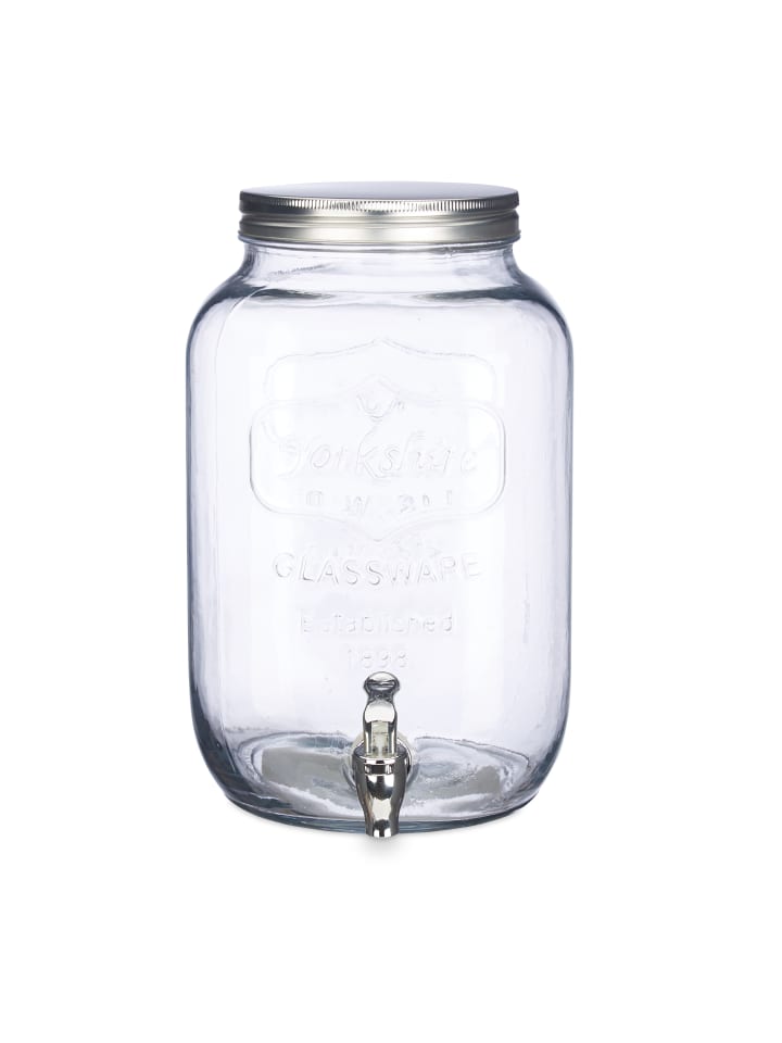 relaxdays 2 x Getränkespender in Transparent - 8 l günstig kaufen onesize