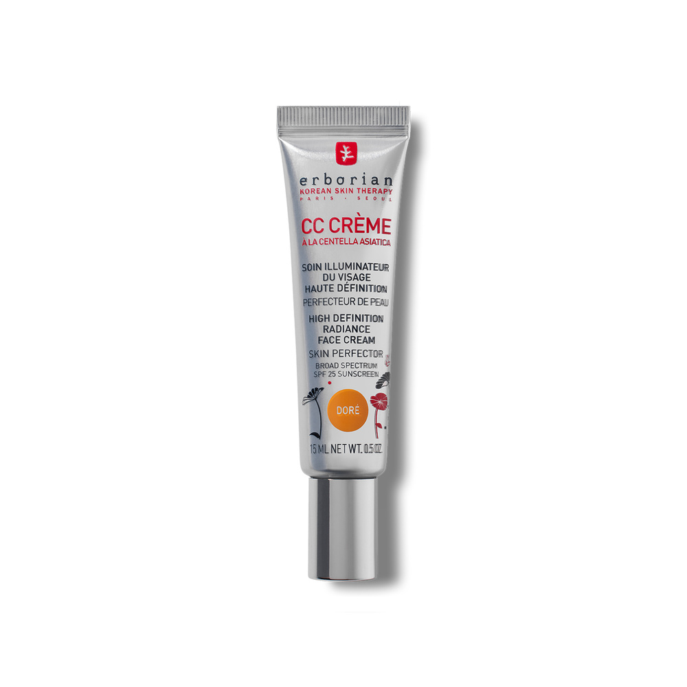Erborian CC Crème Format Voyage Soin Illuminateur du Visage Perfecteur