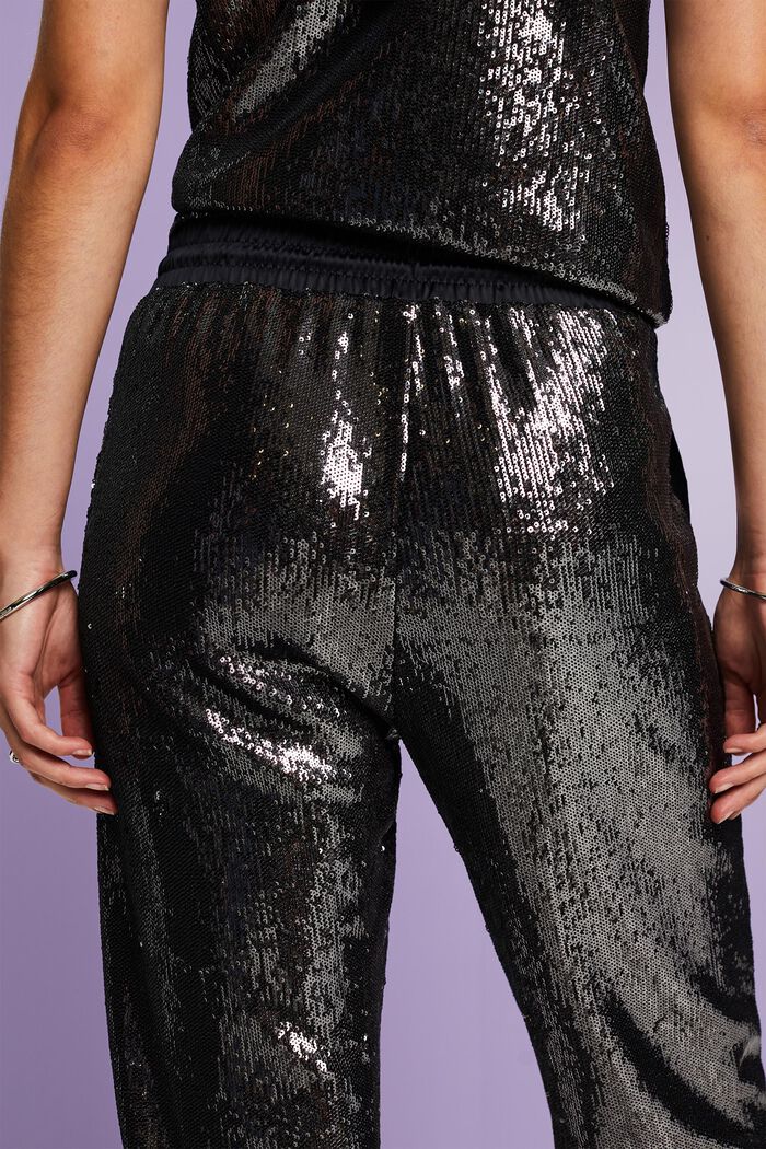 Sporthose mit Pailletten