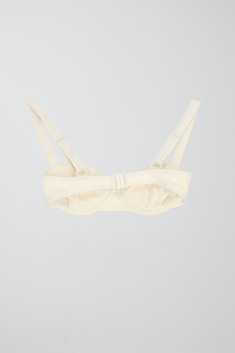 Ruched bikini bra