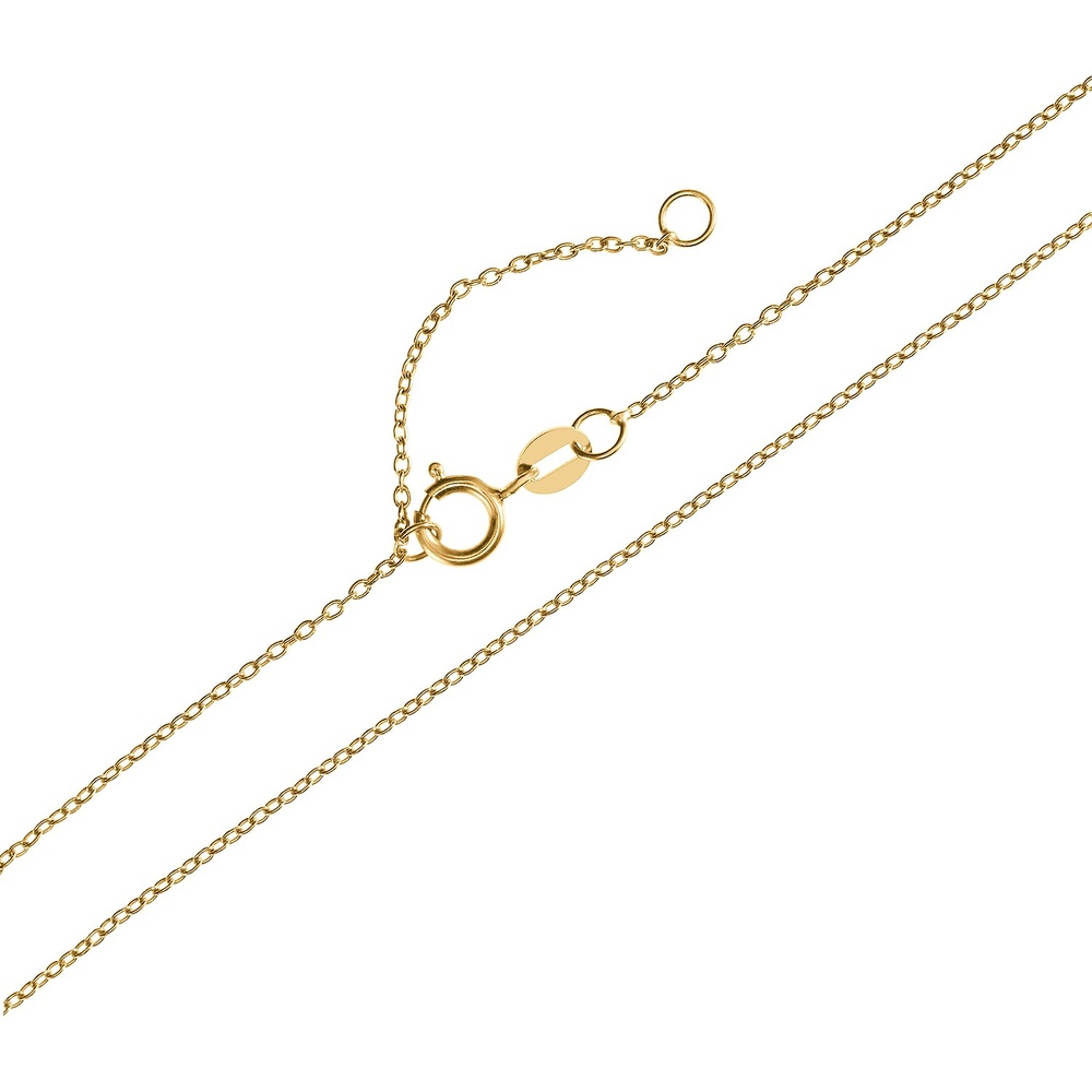 Valeria Chaînette 375 Or jaune collier