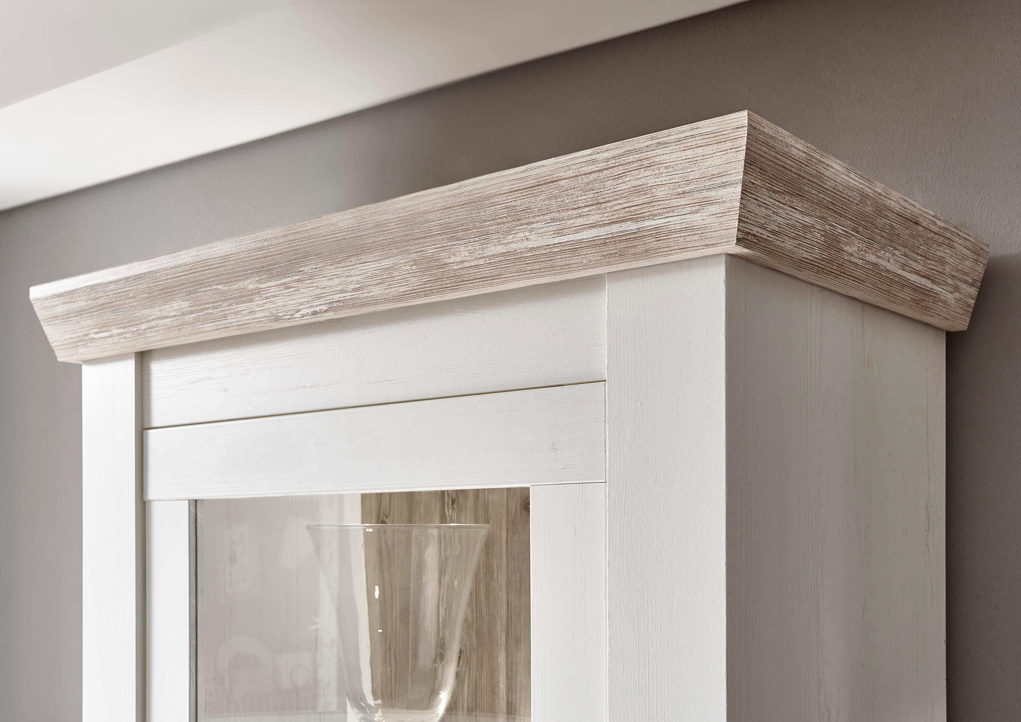 Home affaire Highboard Florenz, im romantischen Landhaus-Look, Breite 140 cm