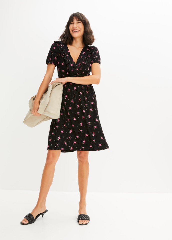 bedrucktes Kleid