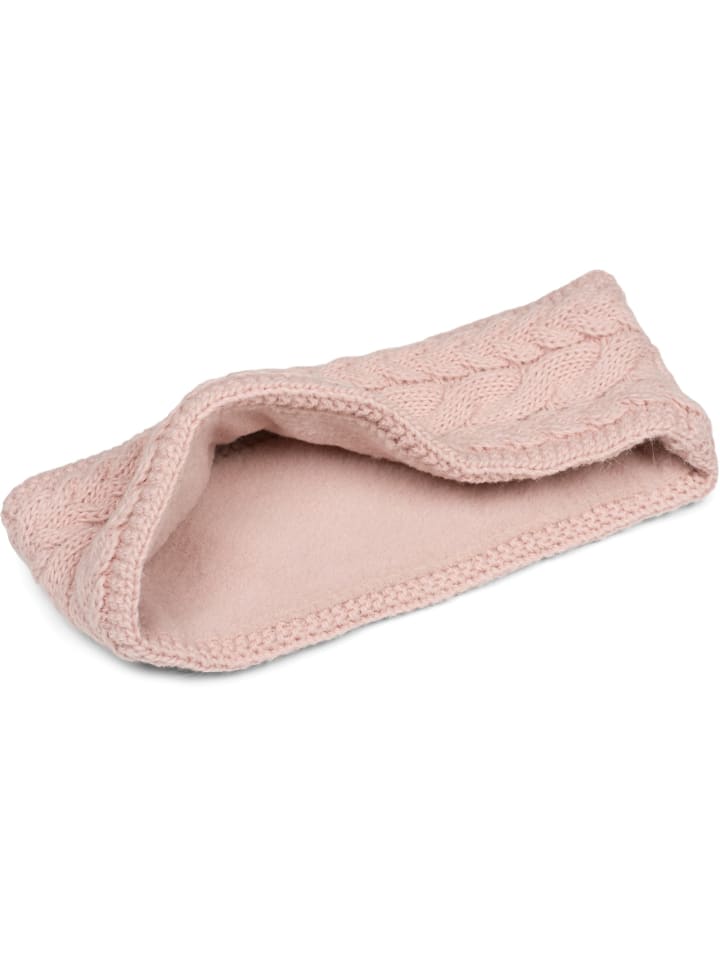 styleBREAKER Strick Stirnband in Altrose günstig kaufen onesize