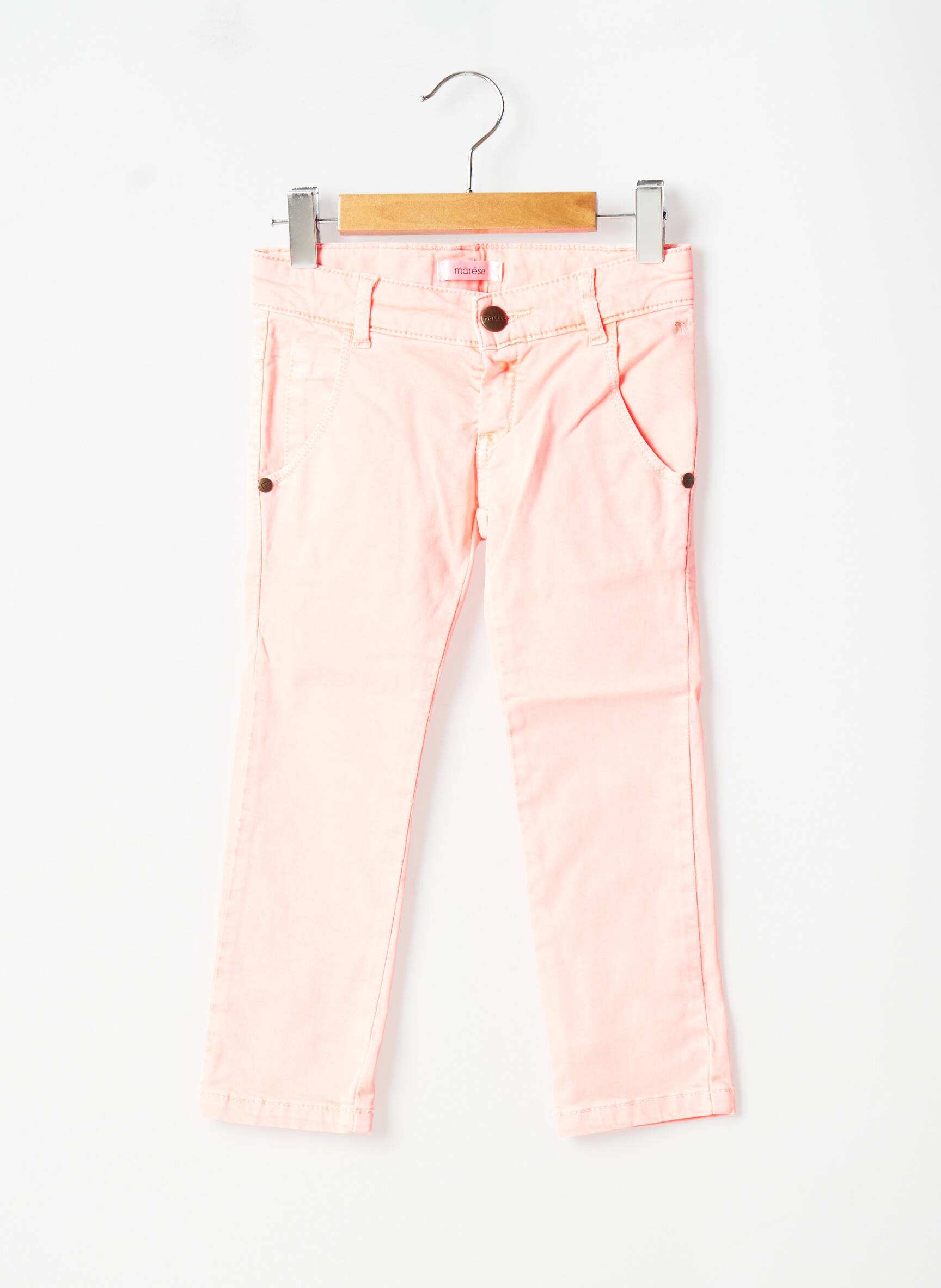 Marese Pantalons Slim Fille couleur rose