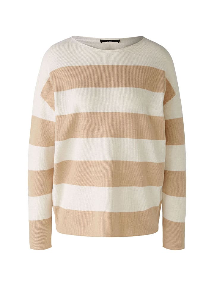 Oui Pullover in Beige/ Creme günstig kaufen
