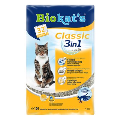 Probiergröße: 10 l Biokat's Katzenstreu