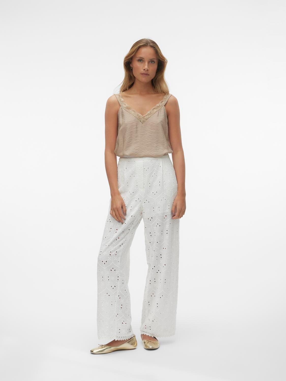 VMIRINA Hohe Taille Hose