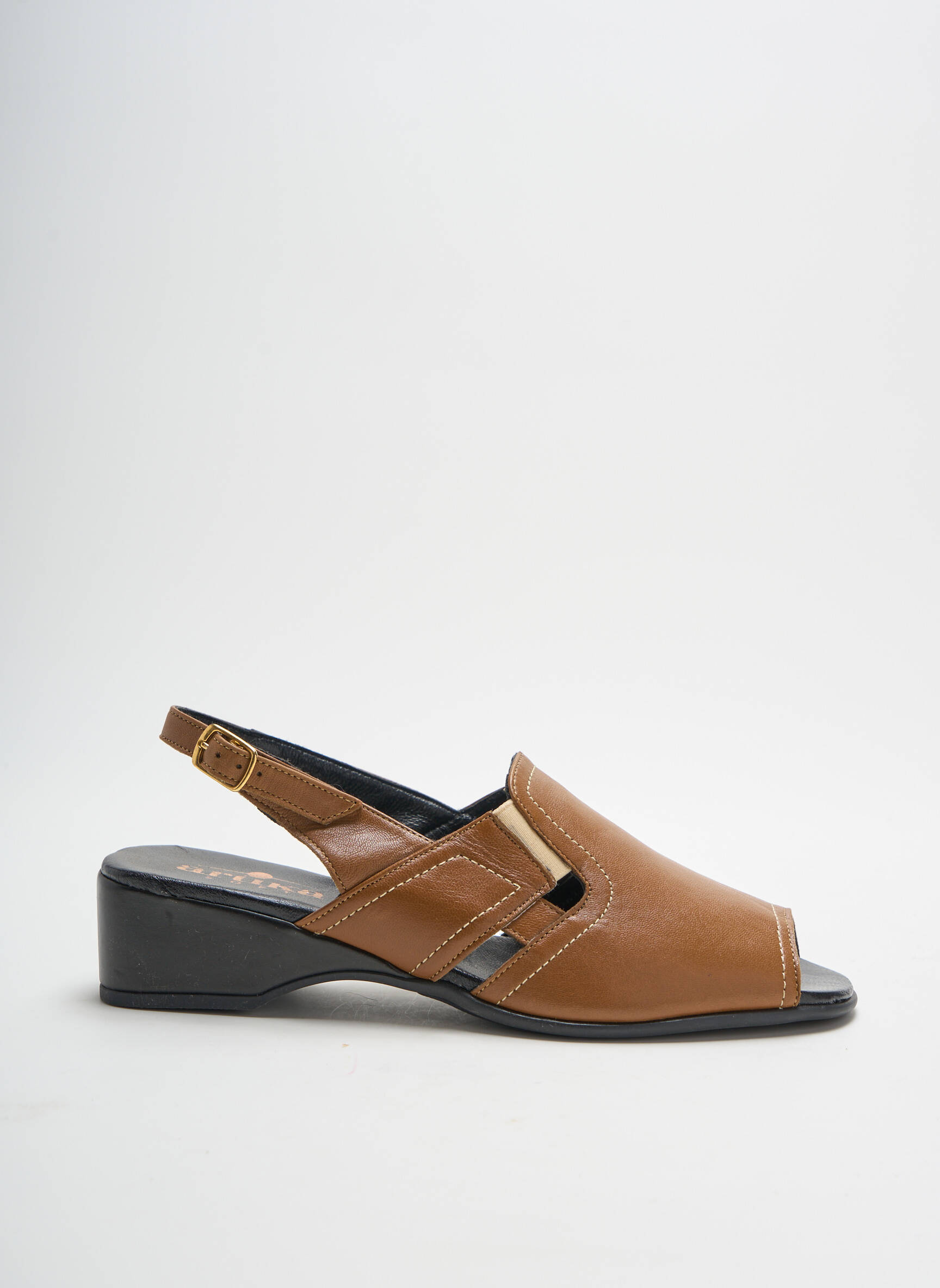 Artika Soft Sandales Nu Pieds Femme couleur marron