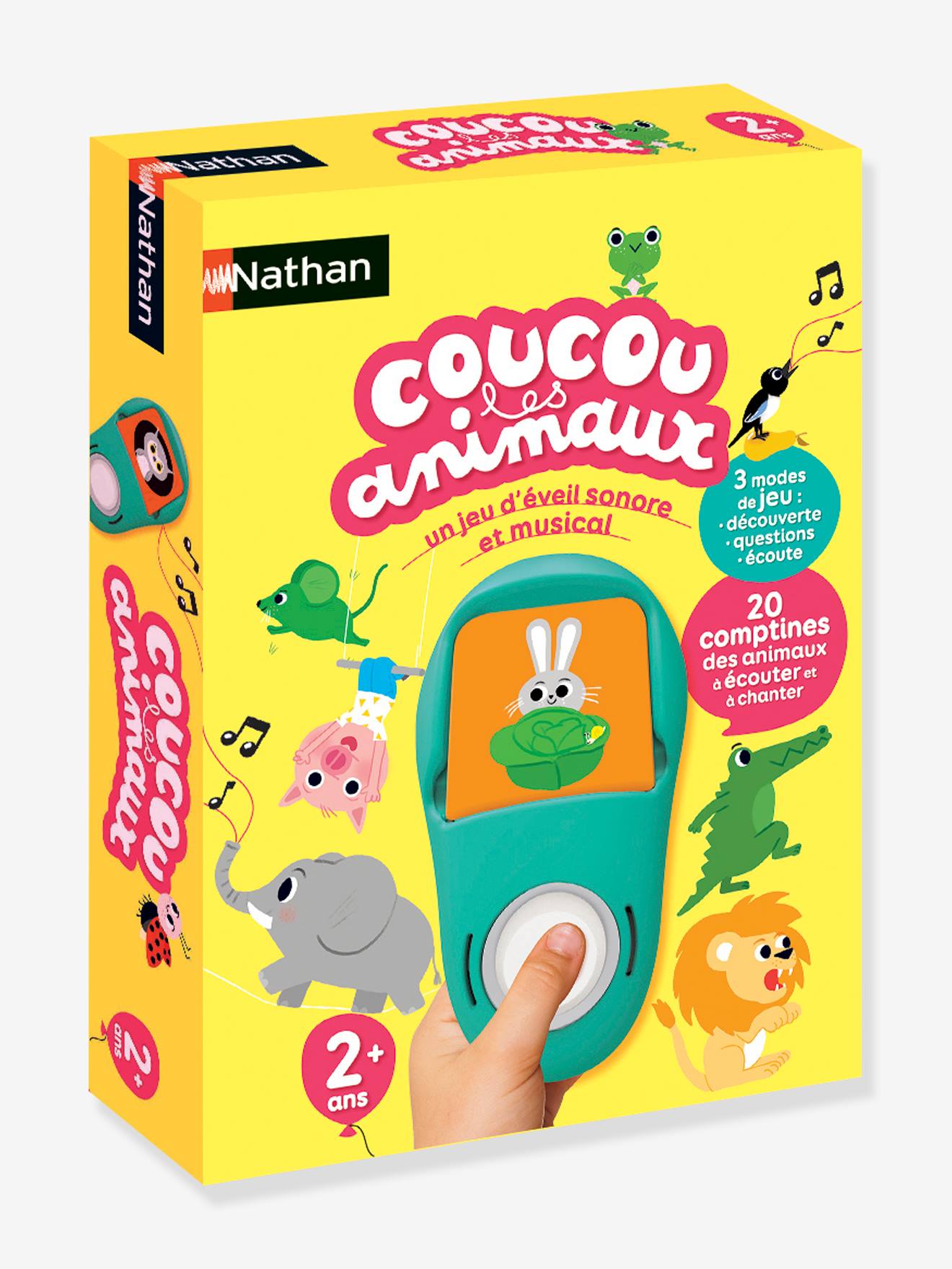 Jeu interactif Coucou les animaux