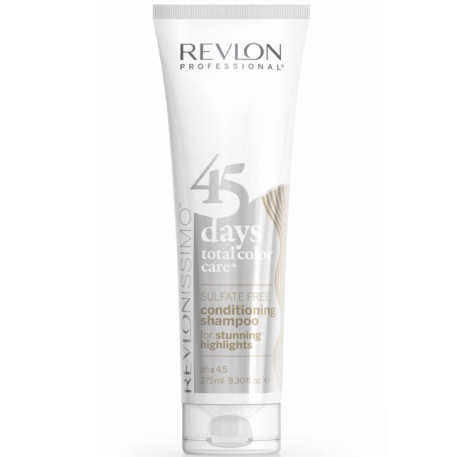 revlon professional 45 DAYS - Cheveux Blonds blanc & platines Shampooing et Après-shampooing 2en1 Protecteur de Couleur