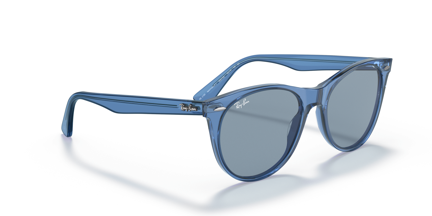 WAYFARER II TRUE BLUE - Albastru lustruit Albastru transparent