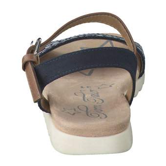 Tom Tailor Sandale in blau