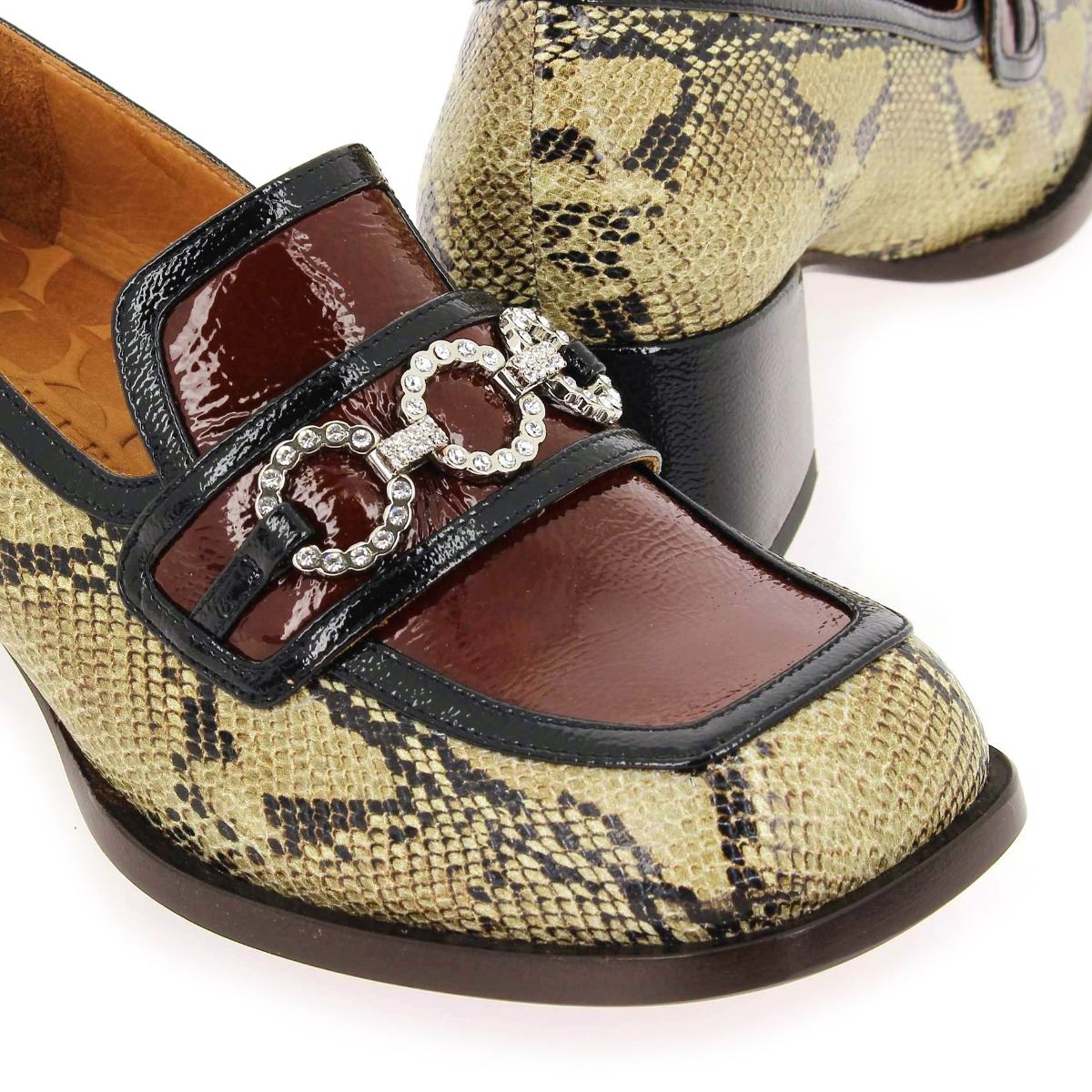 Chie Mihara  BOEL - Beige bordeaux