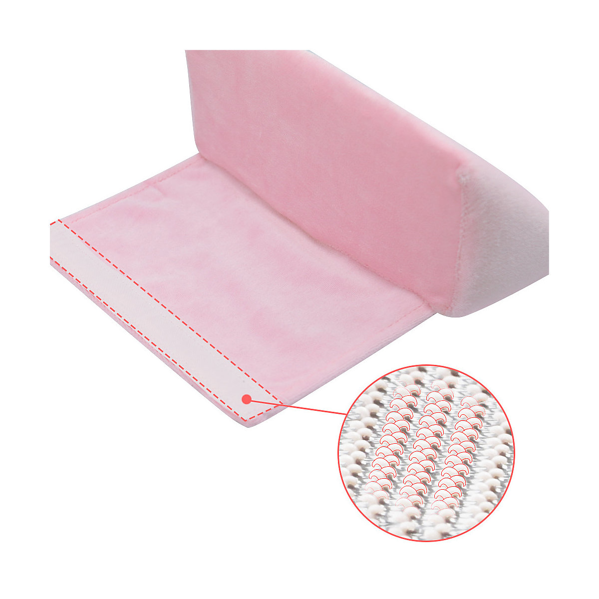 Dreiecks Form Baby Kopfkissen Baby-Schlafhaltung formendes Kopfkissen
