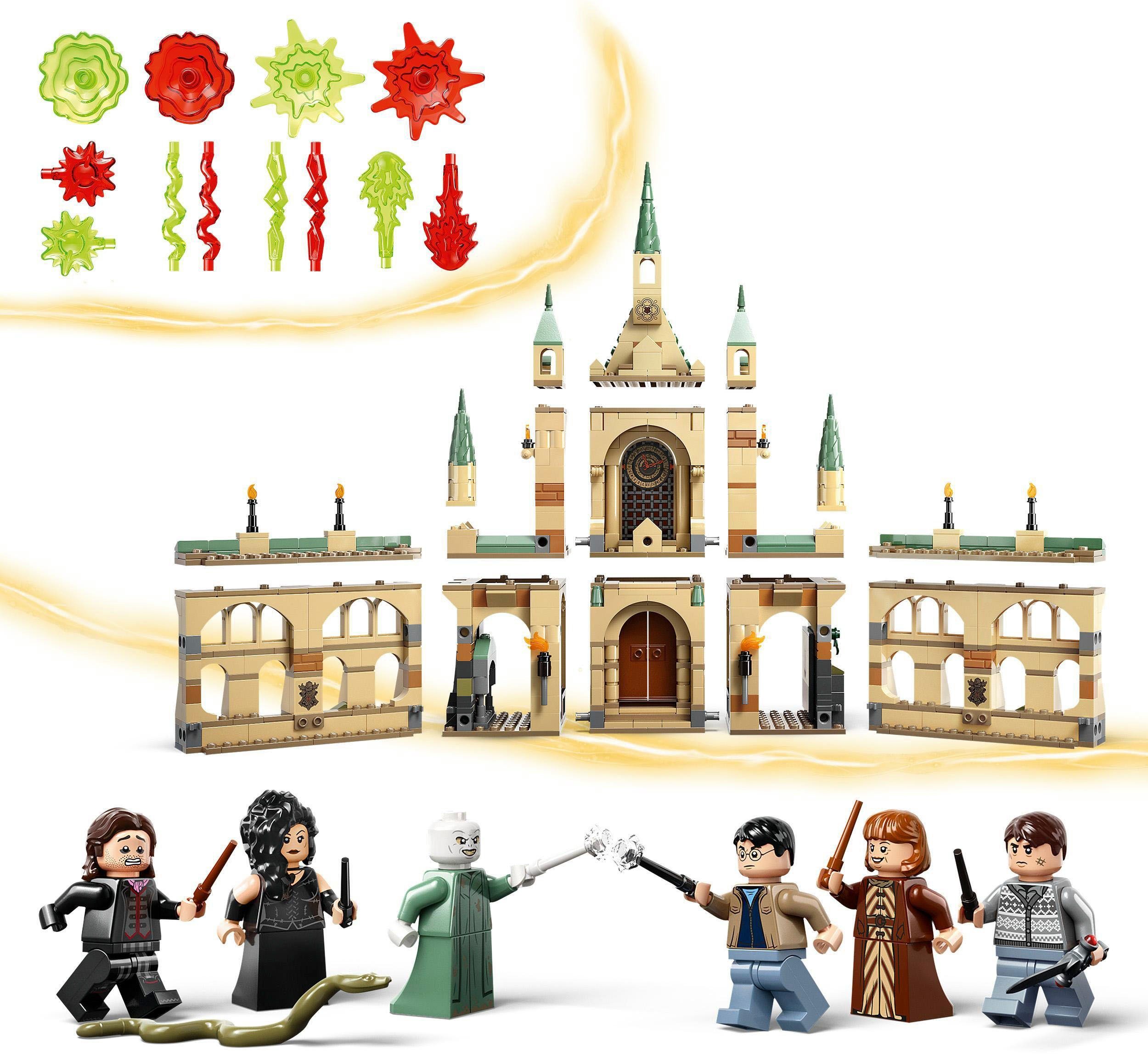 LEGO® Konstruktionsspielsteine Der Kampf um Hogwarts (76415), LEGO® Harry Potter, (730 St), Made in Europe