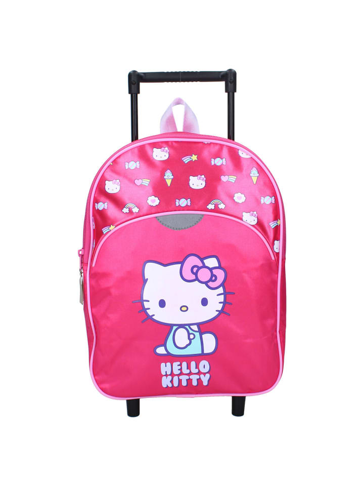 COFI 1453 Hello Kitty Follow The Rainbow Trolley –verstellbaren in Rosa günstig kaufen 33 x 24 cm