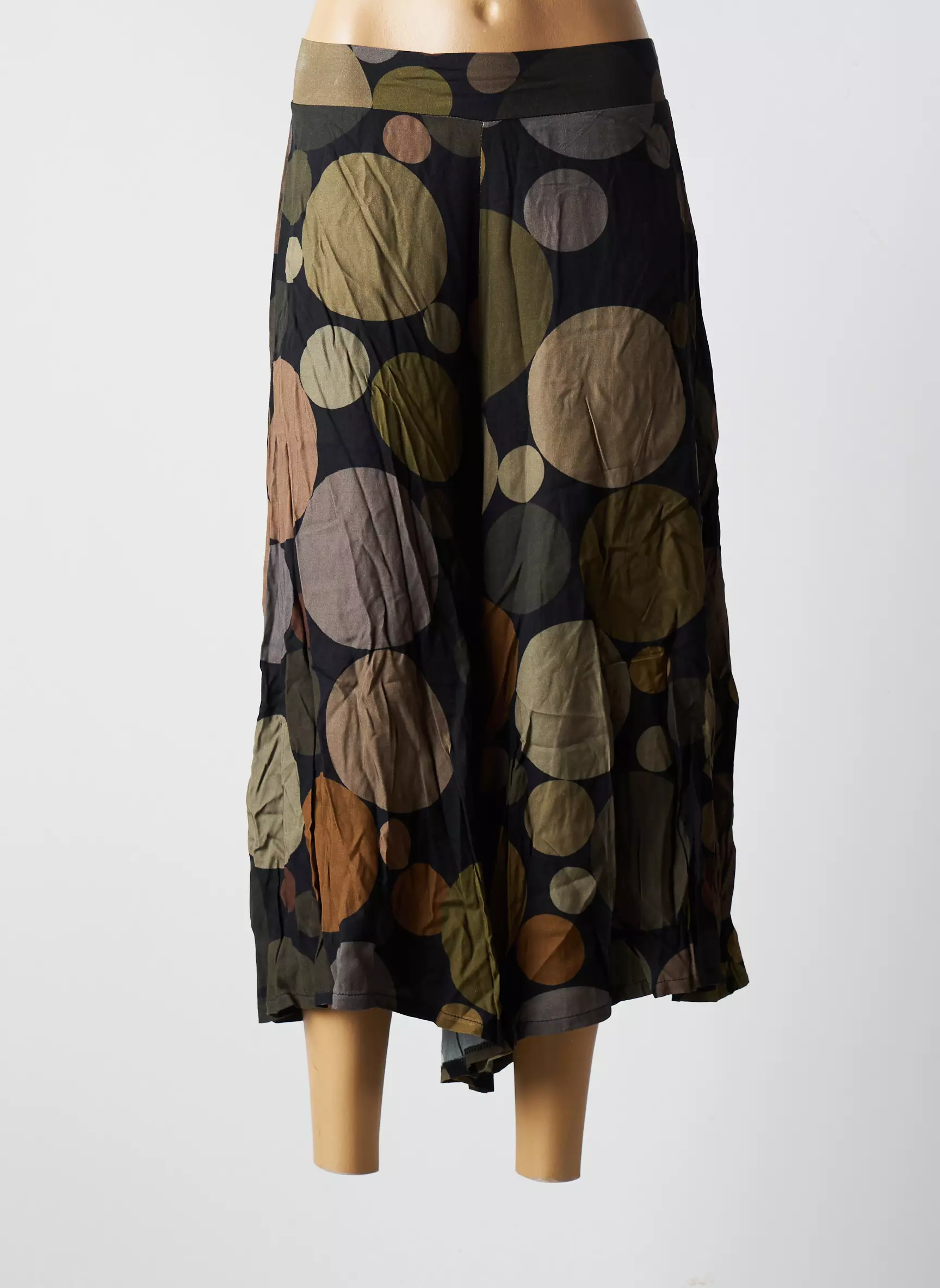 Blanc Boheme Pantacourts Femme couleur noir