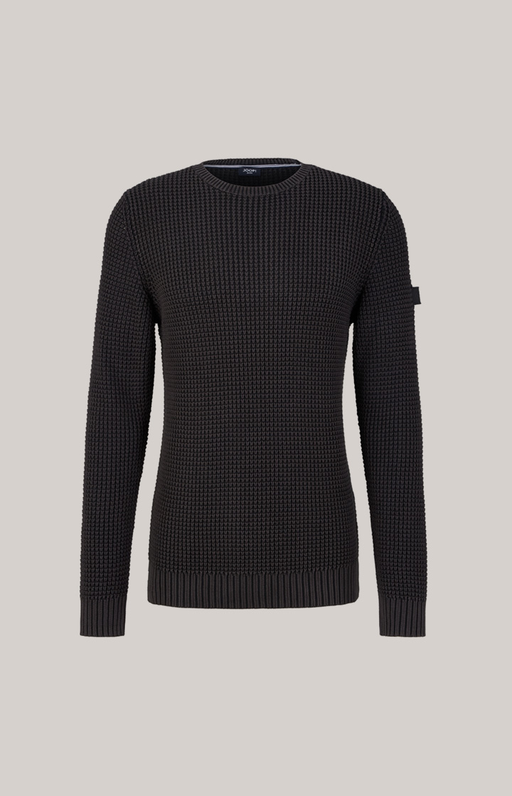 Strickpullover Hadriano in Schwarz