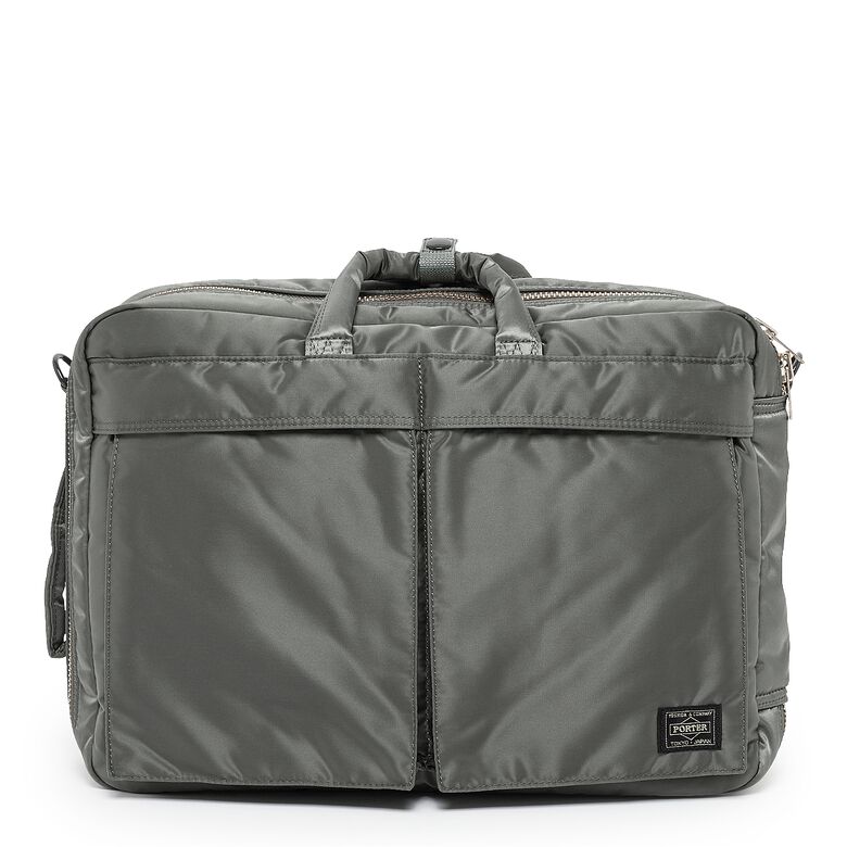 Porter-Yoshida Kaban Tanker 3Way Briefcase silver gray
