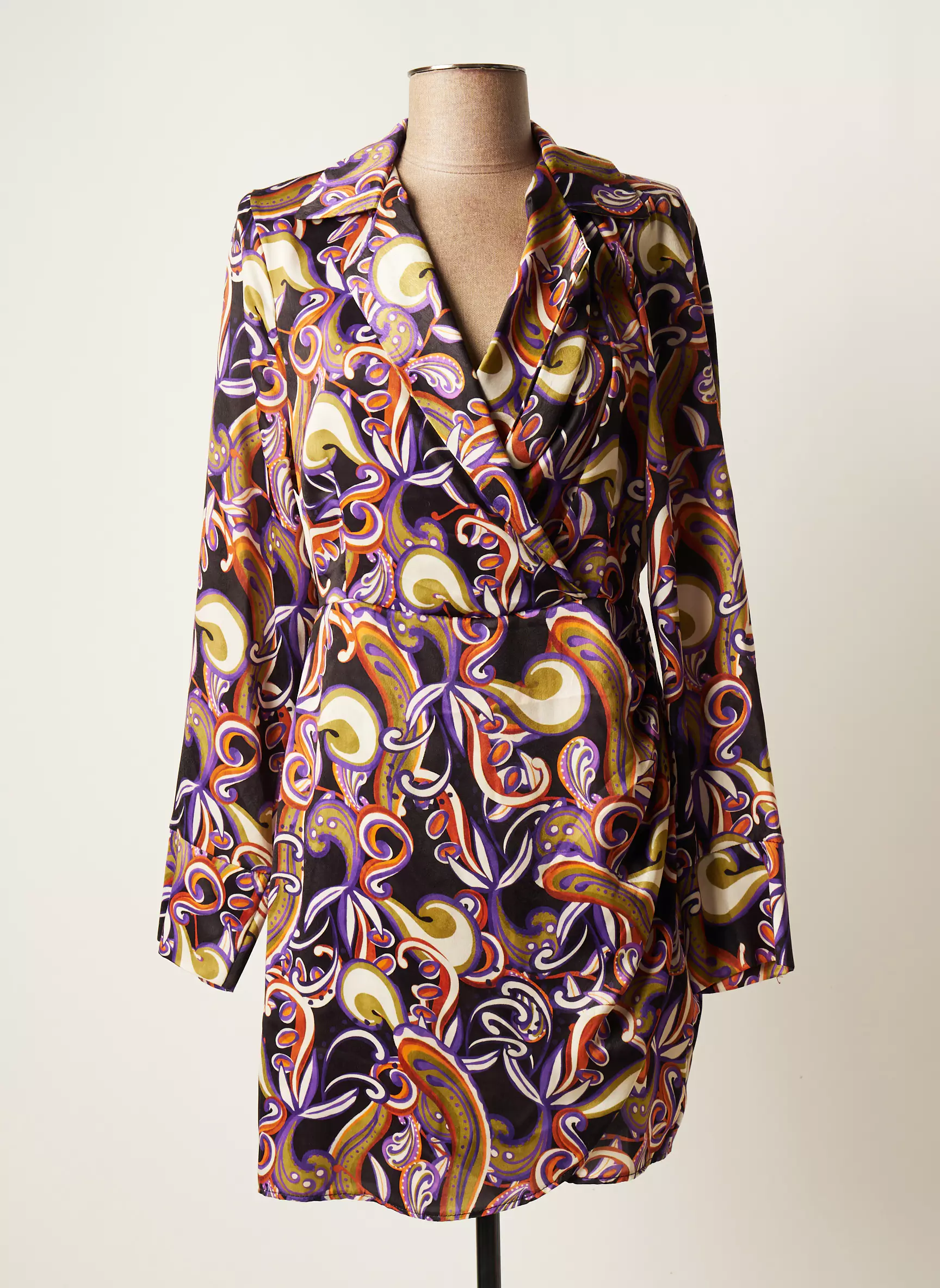 Rinascimento Robes Courtes Femme couleur violet