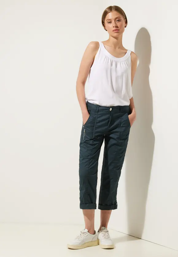 Street One Casual Fit Turn-Up Hose
