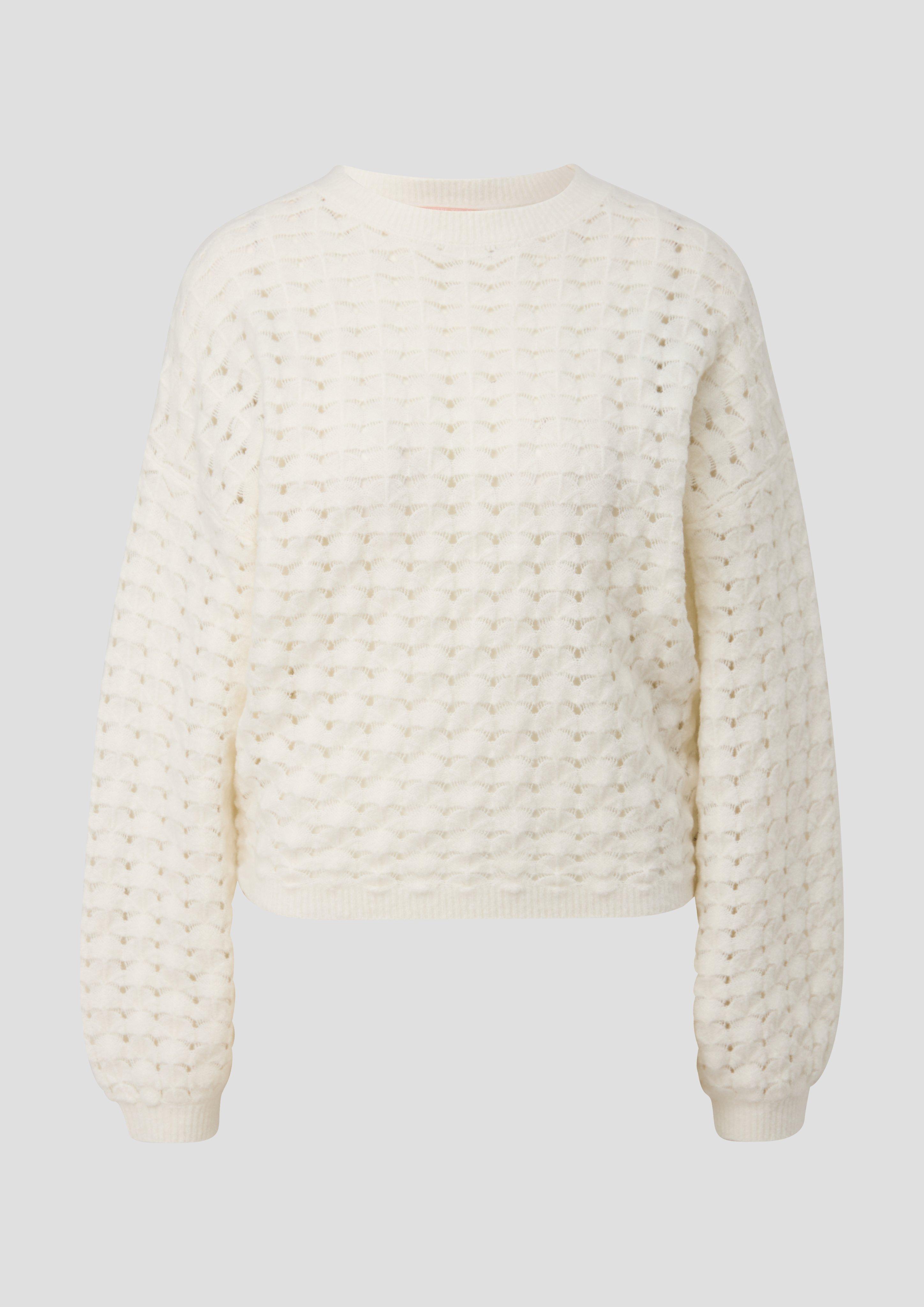 Strickpullover aus Baumwollmix  2137872-0200